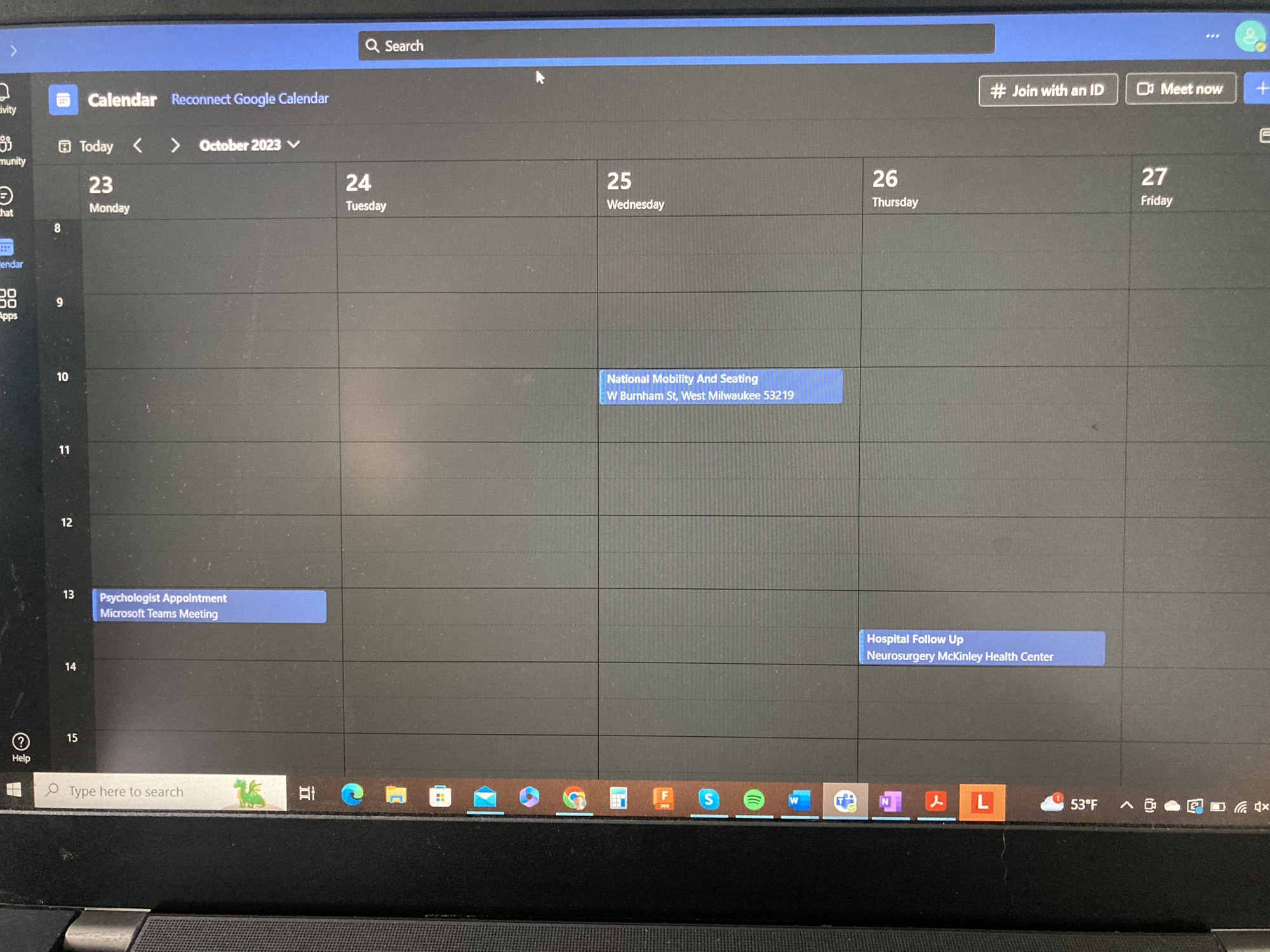 October 16th 2023 – Dry&nbsp;Needling