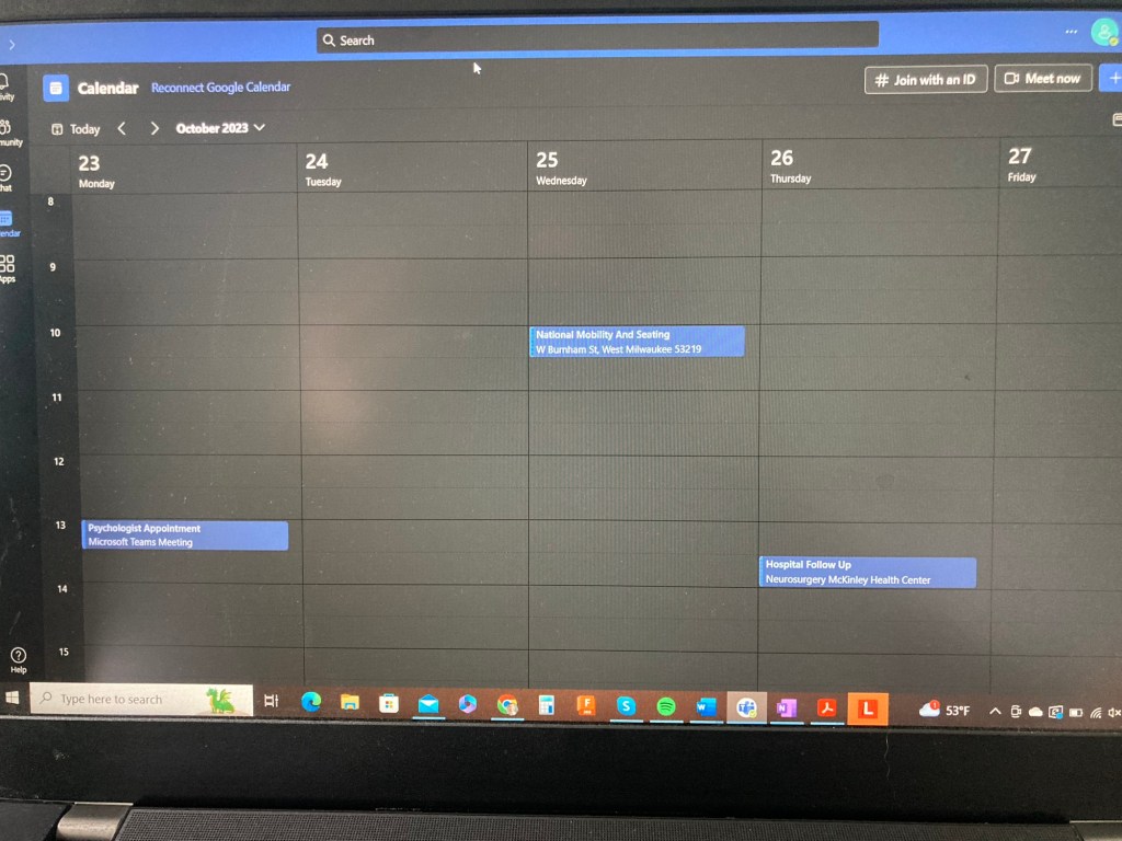 October 16th 2023 – Dry Needling